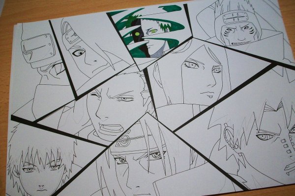 Картины из аниме Наруто