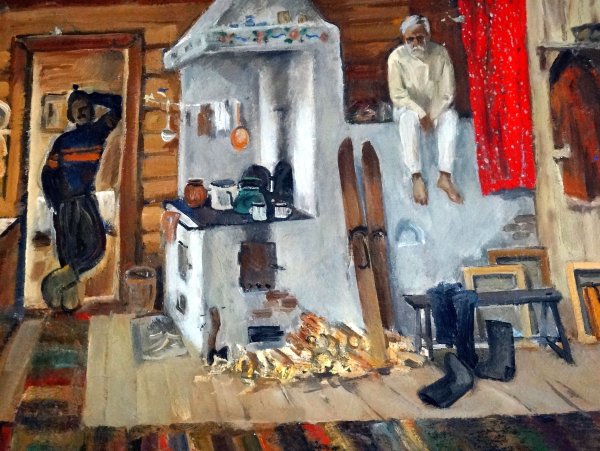 Э. Панов "русская изба"