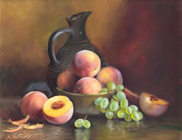 Живопись - фрукты Сергея Тутунова