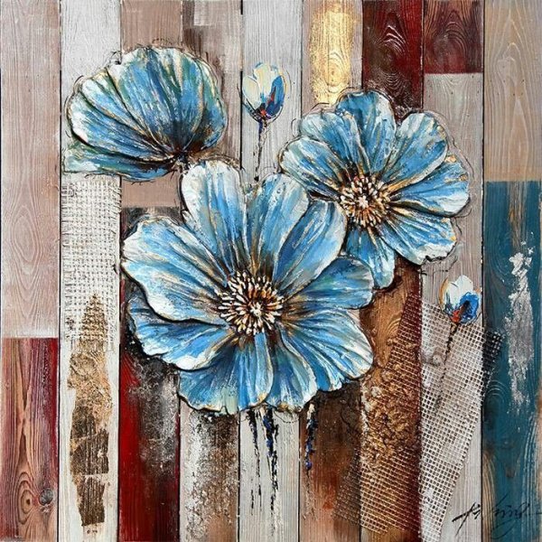 Интерьерная живопись цветы