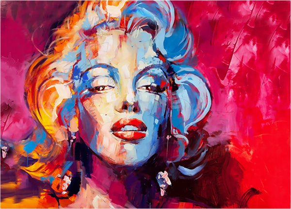 Спонтанный реализм Voka Мерлин Монро