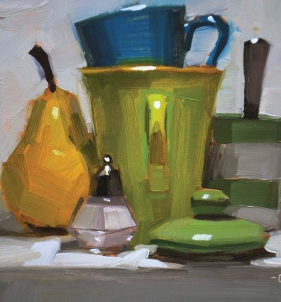 Кэрол Марин ни дня без кисти