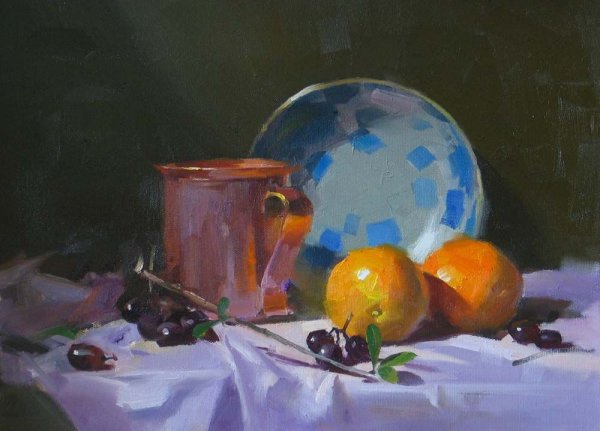 Этюд натюрморта