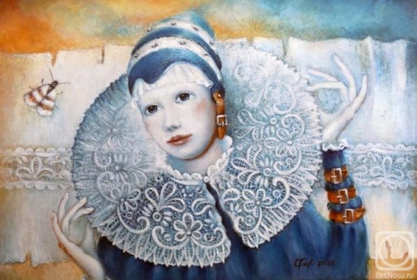 Старинные кружева в живописи