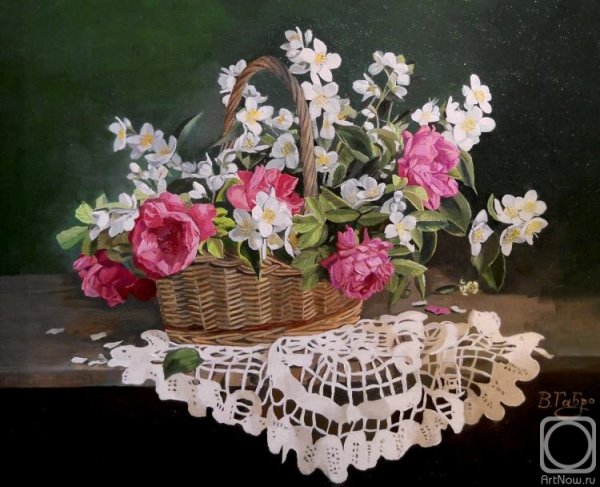 Красивые натюрморты с кружевом