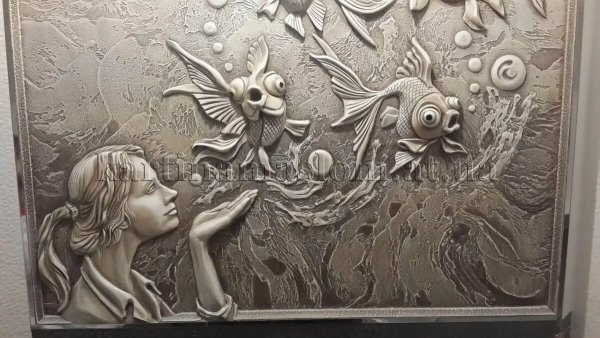 Барельеф магнолии Юлия Быковская