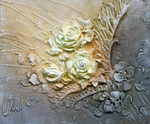 Александр Плющев барельеф Жемчужина