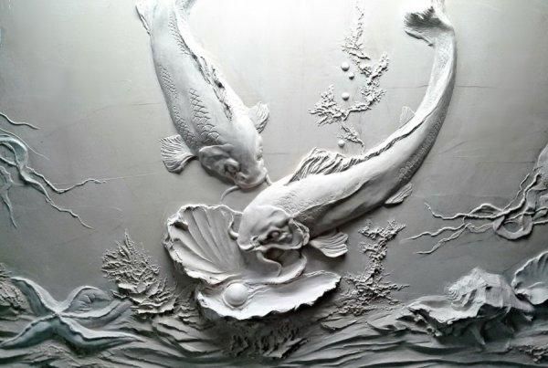 Валерий Кудрин барельеф