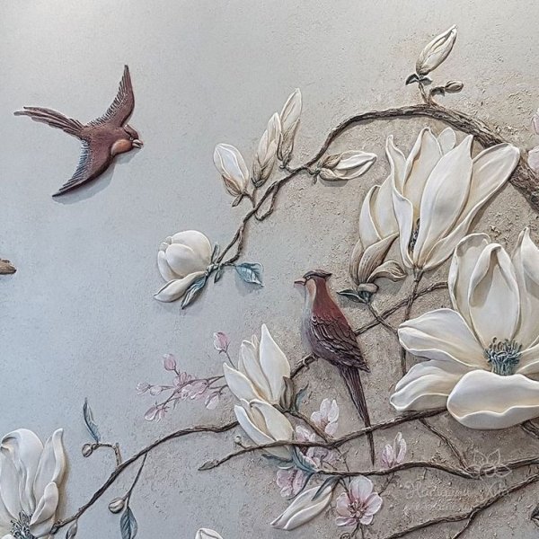 Наталья Боброва барельеф