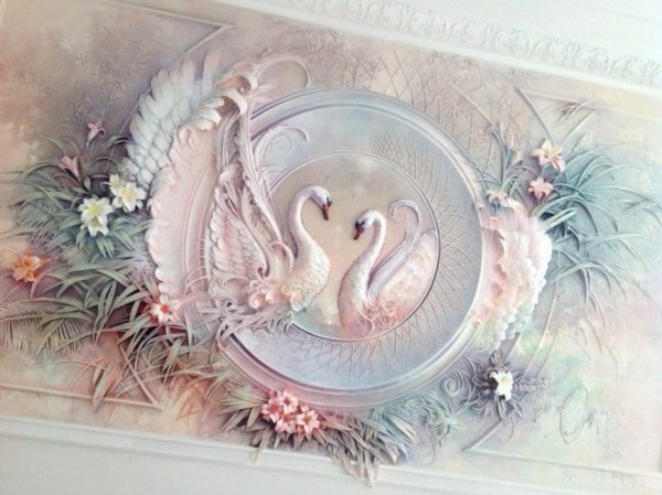 Панно из декоративной штукатурки