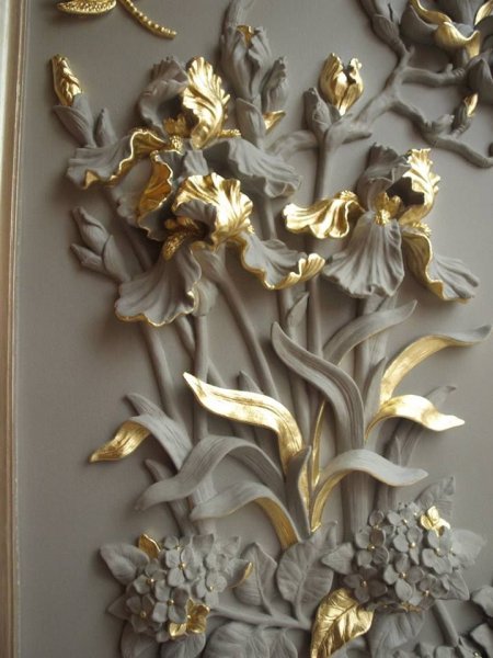 Ирис скульптурная живопись