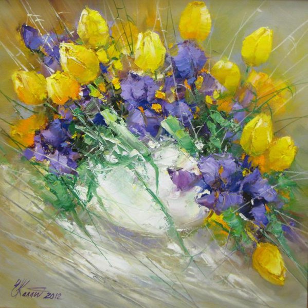 Натюрморт мастихином Елена