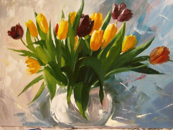 Тюльпаны Серебрякова