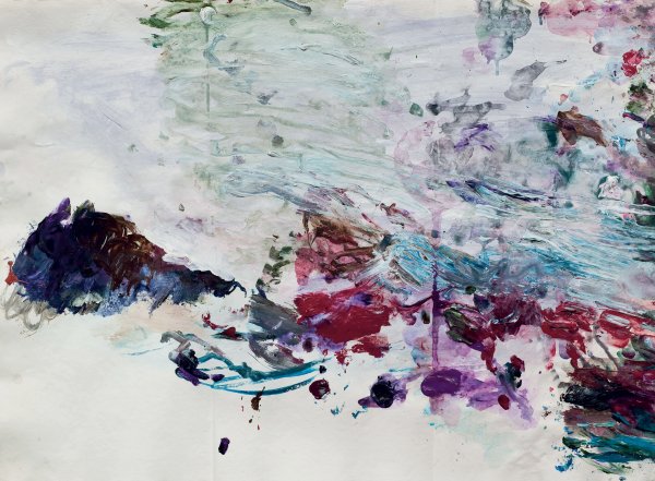 Сай Твомбли. «Sans titre (Grottaferrata)» продана