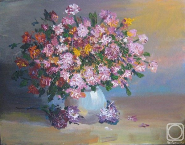 Живопись темперой цветы