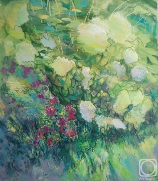 Наталья Ширяева картины мастихином