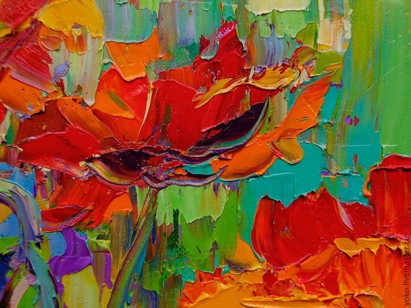 Художник Илья Чирун букеты