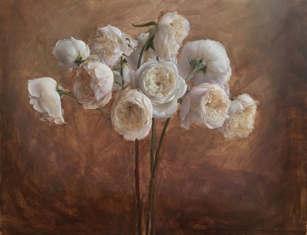 Вохмянин цветущие яблони