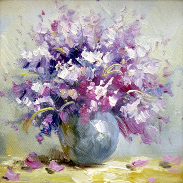 Художник Бузин сирень