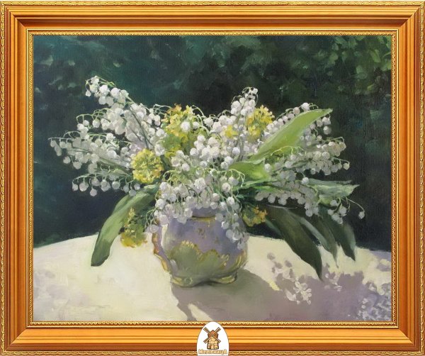 Живопись мастихином картины Александра Сергеева