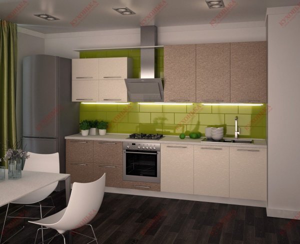 Кухня сочетание цветов фасадов