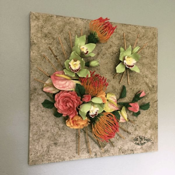 Картина Икебана маслом