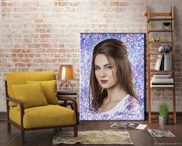 Дрим арт портрет на холсте