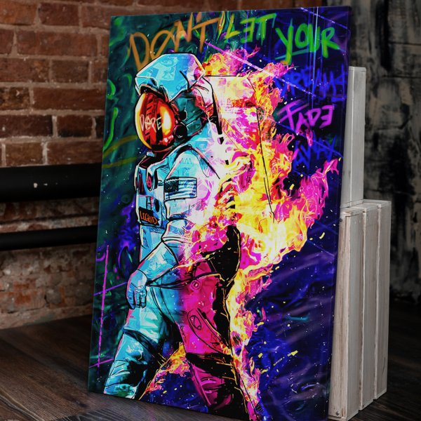 Рисование аэрозольными красками