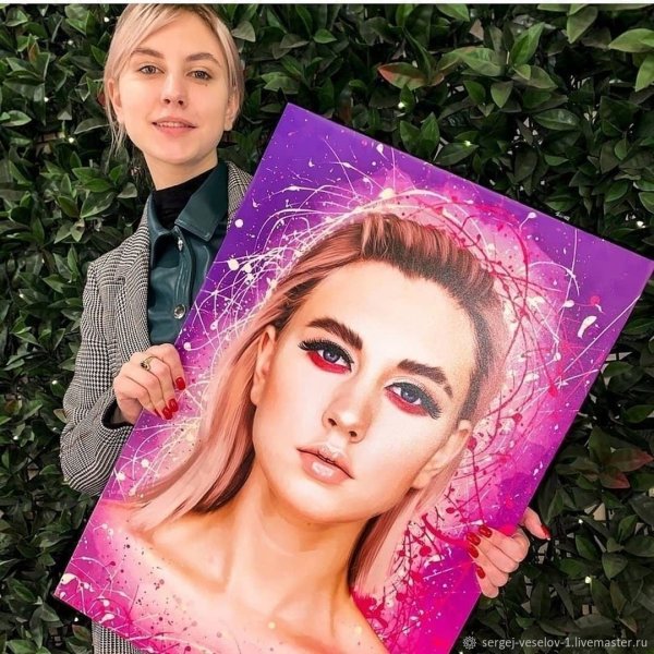 Фотопортрет на холсте