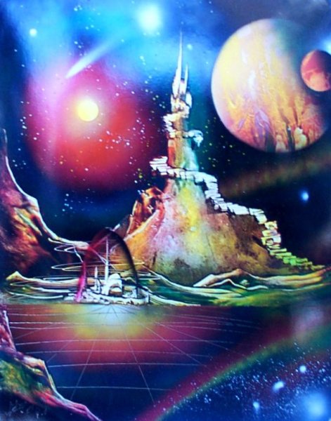 Рисование аэрозольными баллончиками