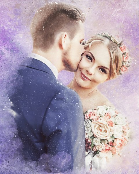 Портрет в стиле Дрим арт