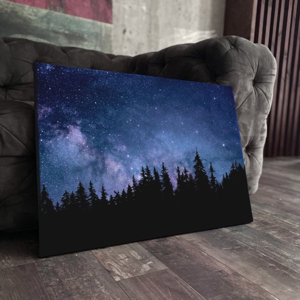 Живопись на черном холсте