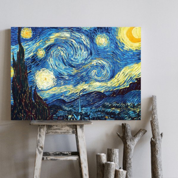 Ночной пейзаж маслом