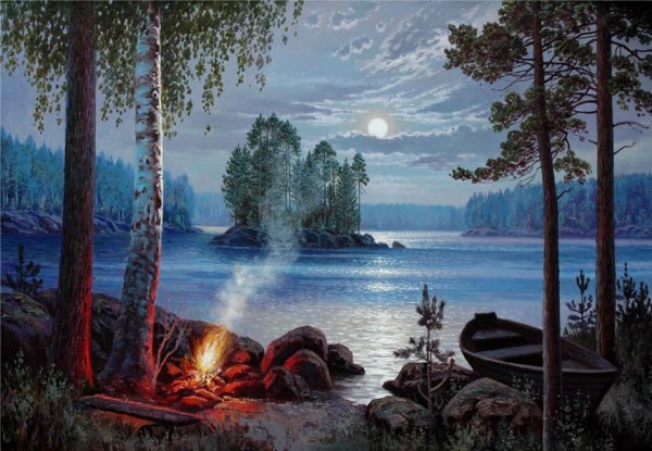 Рисунки акрилом