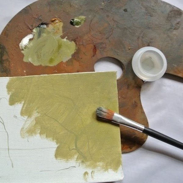 Имприматура в живописи маслом