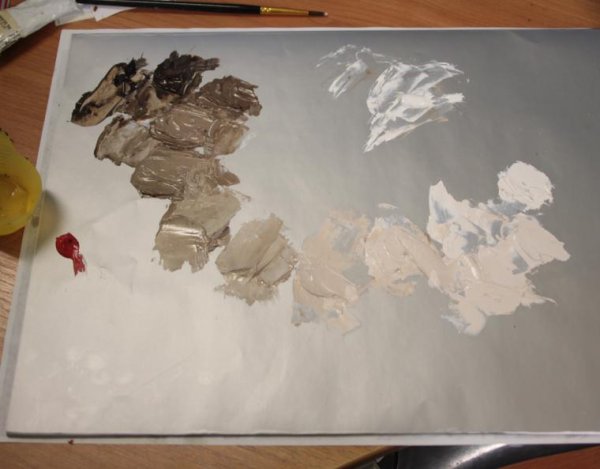 Имприматура в живописи маслом