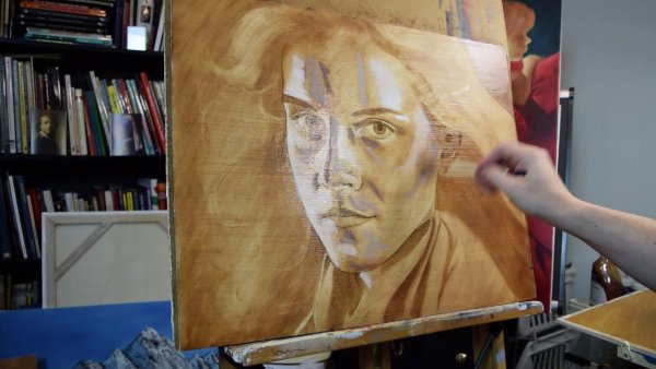 Имприматура в живописи портрет