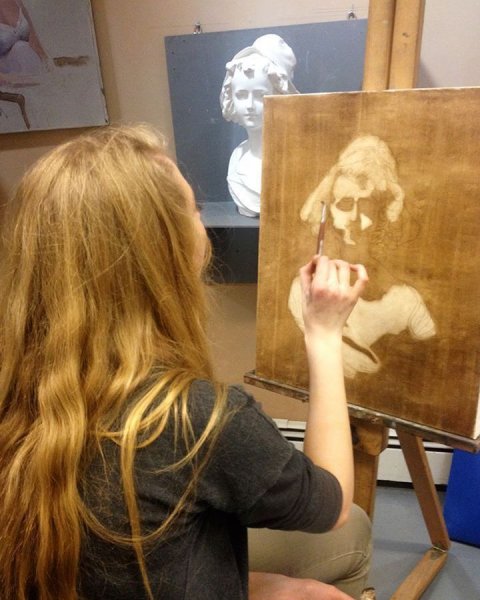 Имприматура в живописи портрет