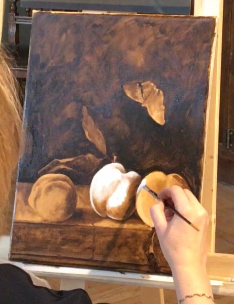 Имприматура и подмалевок