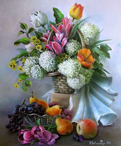 Натюрморт вертикальная композиция