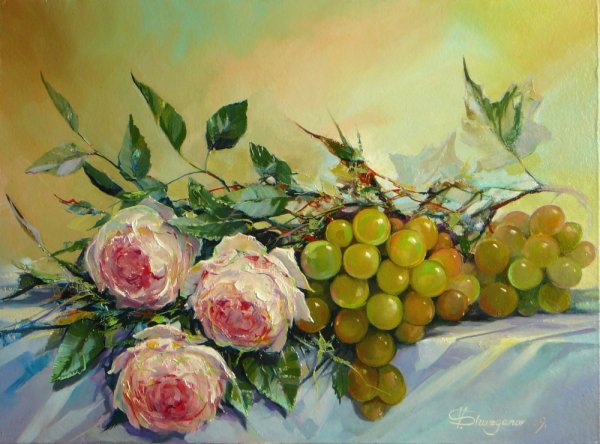 Живопись Шурганов Владислав овощи