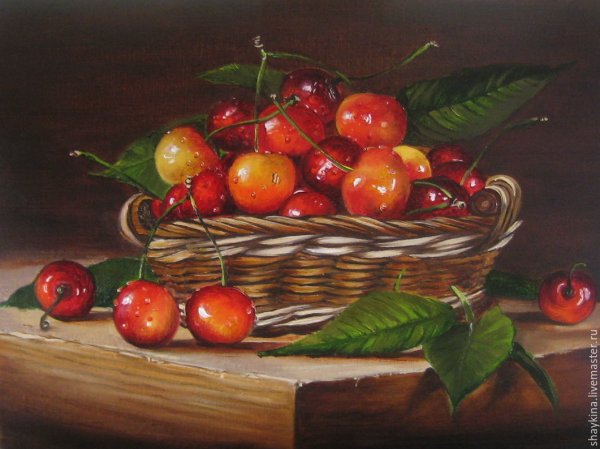 Натюрморт с фруктами художник Наталья Шайкина