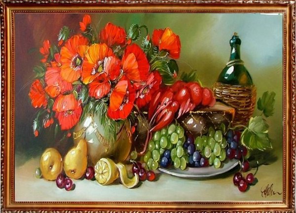 Натюрморт маслом на холсте для кухни