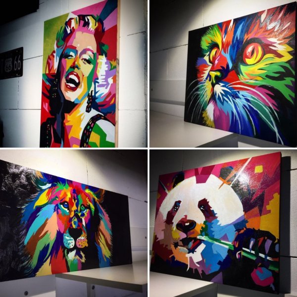 Постеры в стиле поп-арт