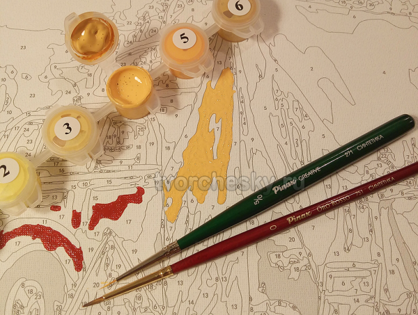 Картины пронумерованные