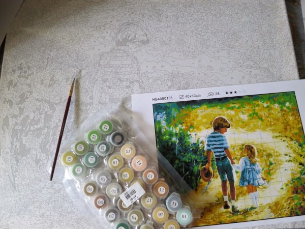 Рисование акриловым контуром