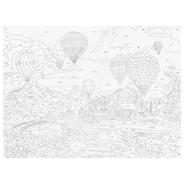 Холст для рисования раскраска