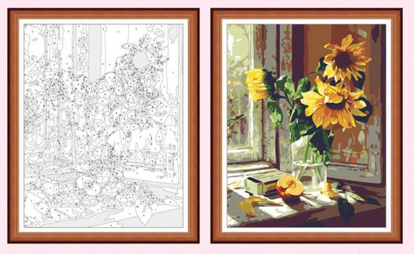 Картины акрилом по номерам