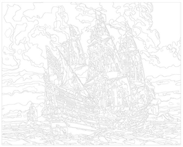 Картины для разукрашивания