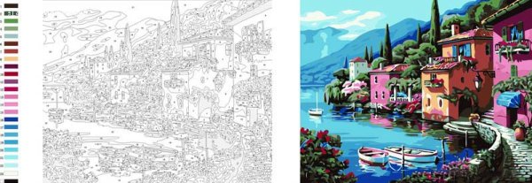 Картины для раскрашивания по номерам